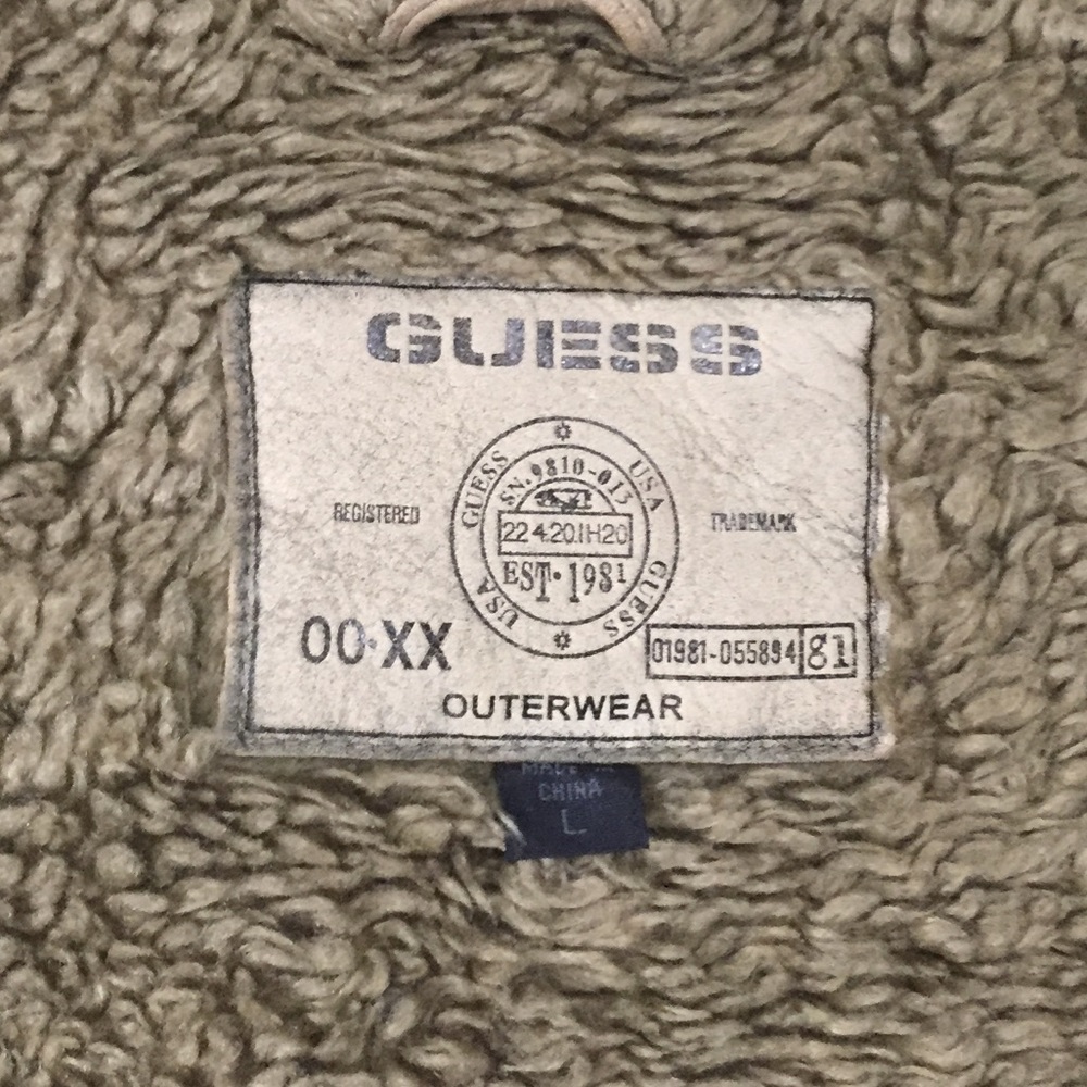 *Guess* Men's Outerwear Leather Jacket